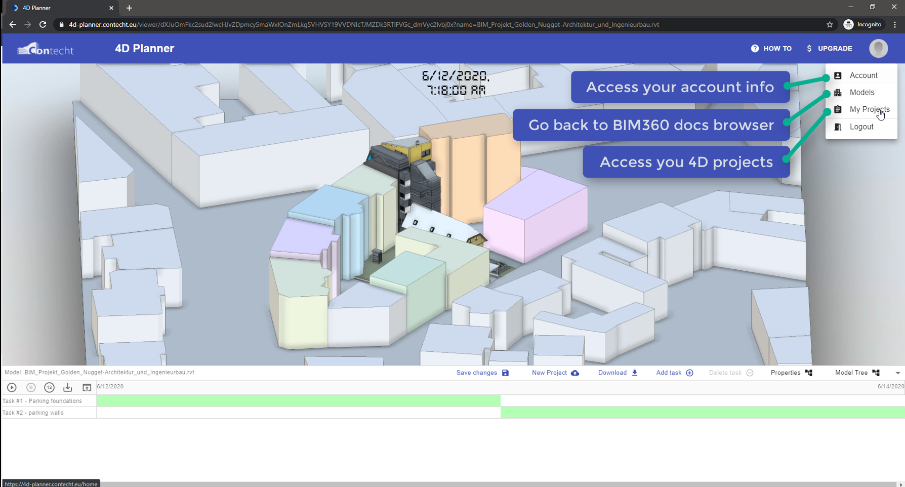 4D Planner-Navigate Account