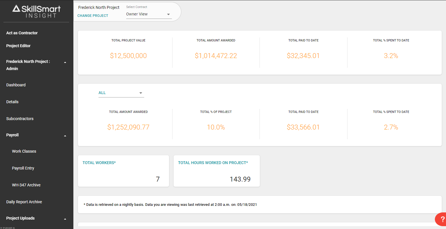 InSight Dashboard Capture